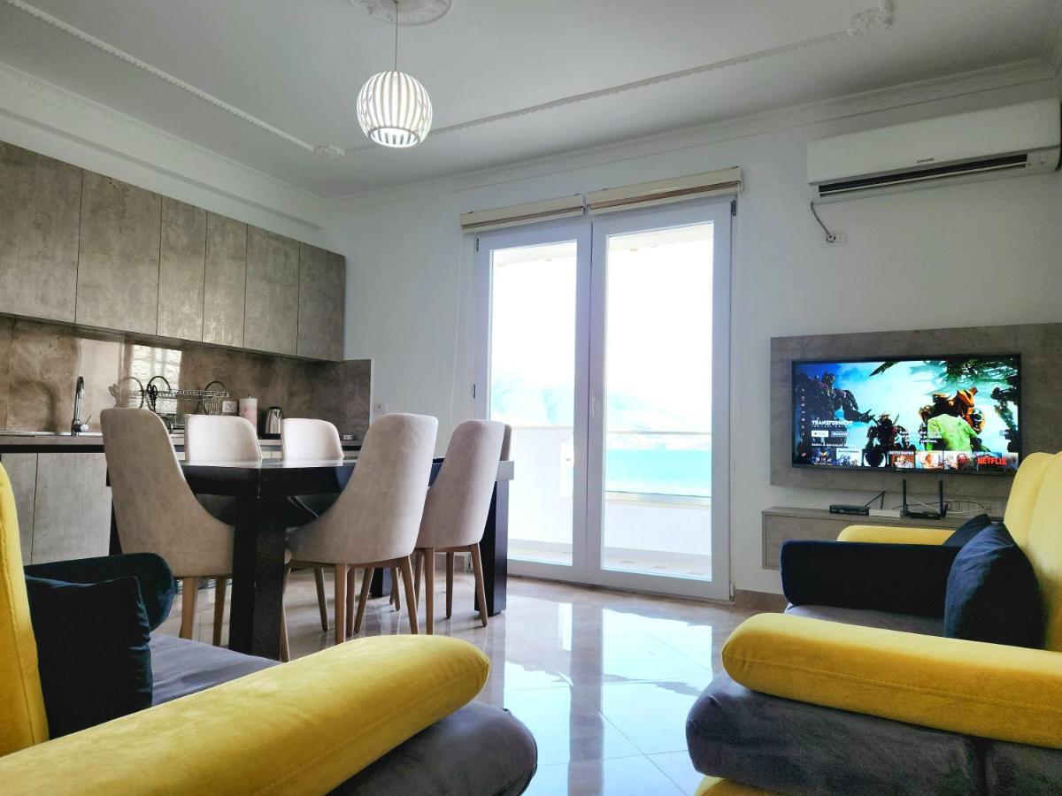 Panorama View Apt, 150M To Beach, 750M Lungo Mare Lejlighed Vlorë Eksteriør billede